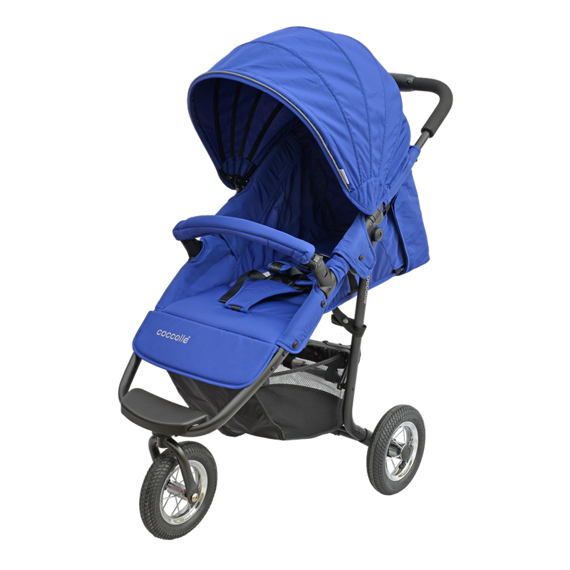 Carucior sport coccolle micio albastru